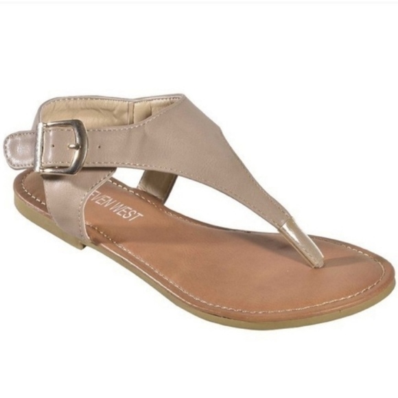 Vegan Leather Sandals NEW - Picture 1 of 5